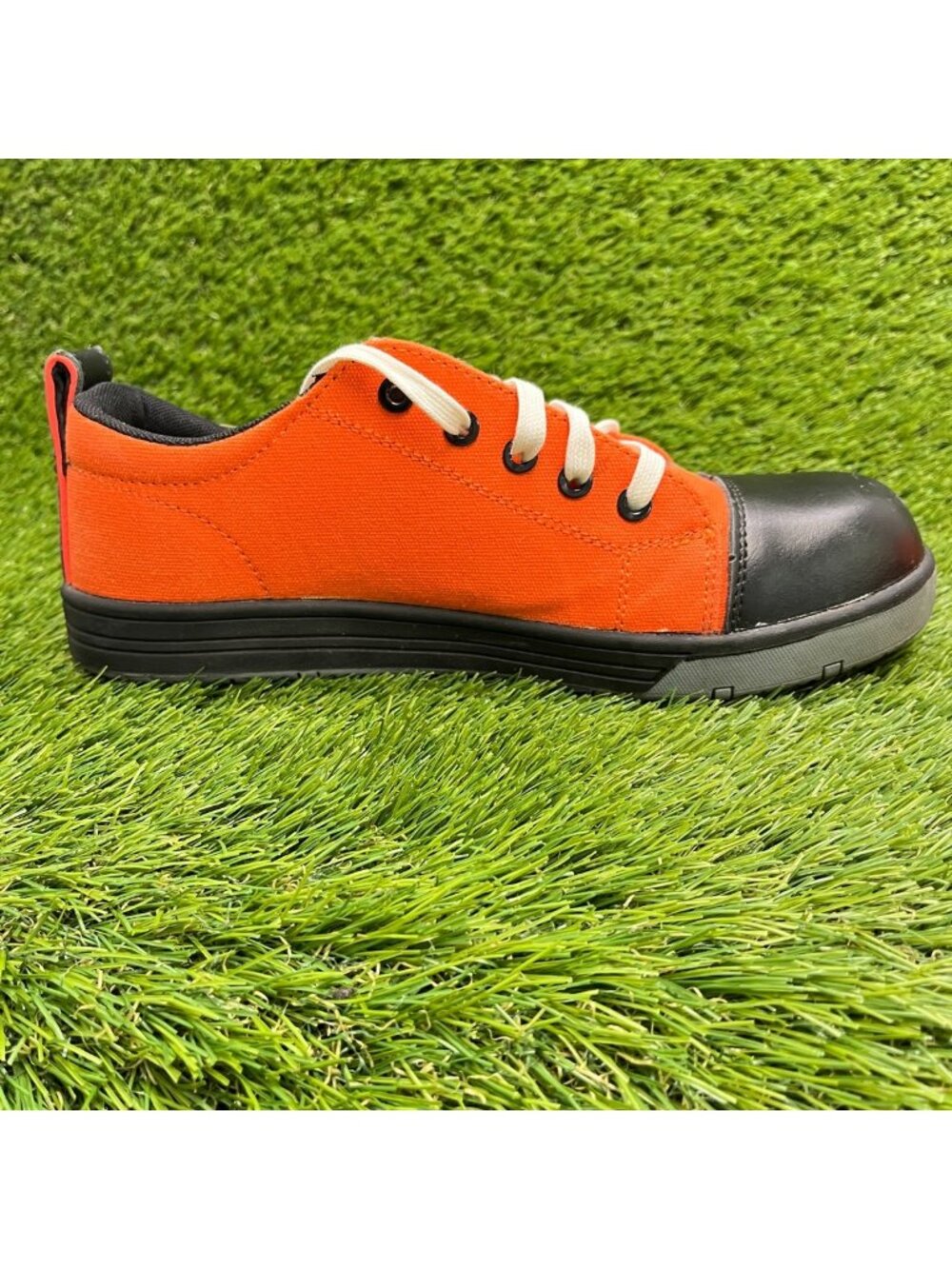 Juno Jones Solstice Womens Size 10 Orange Black Composite Toe Safety Work Shoes